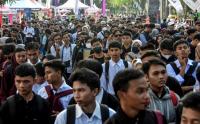 Ribuan Pelamar Sambangi Bursa Kerja Ciamis Job Fair