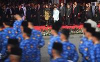Presiden Jokowi Pimpin Upacara Hari Lahir Pancasila di Monas