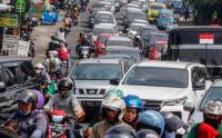 Kepadatan Kendaraan Kawasan Puncak Bogor Hari Ini