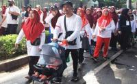 Jalan Santai Keluarga Merah Putih Sambut Kemeriahan HUT RI Ke-78