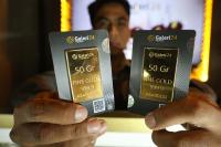 Awal Pekan, Harga Emas Antam dan UBS Masih Stagnan