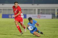 Timnas Indonesia U-23 Kalah 2-1 dari India di Laga Uji Coba