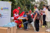 MNC Peduli dan PMI Jakpus Gelar Pemeriksaan Kesehatan Gratis di CFD Jakarta