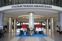 Presiden Prabowo Resmikan Stasiun Tanah Abang Baru Bernilai Rp309 Miliar