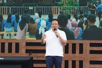 Wamen LHK Diaz Hendropriyono Ajak Masyarakat Bergerak Bersama di Langkah Membumi Ecoground 2025