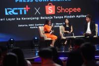 RCTI+ Gandeng Shopee, Belanja Online Bisa Sambil Nonton Drama