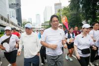 Menkeu Purbaya Hadir di Run for Good Journalism 2025 Bersama Forum Pemred