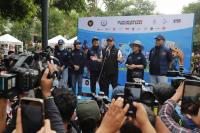 CFD Jakarta Semarak, Pejabat Pusat Lepas Karnaval Peringatan Hari Ikan Nasional 2025