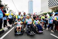 CFD Bundaran HI Jadi Panggung Kebersamaan Penyandang Disabilitas