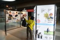 Pameran Foto Haluan Merah Putih Hadir di Stasiun Tanah Abang, Angkat Program Prioritas Presiden