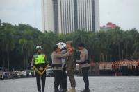 Apel Gelar Pasukan Operasi Lilin 2025 Digelar di Monas, 146.701 Personel Diterjunkan