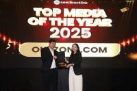 Okezone.com Terima Penghargaan Top Media of the Year 2025