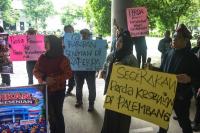 Aksi Seniman Palembang Desak Pengesahan Perda Pemajuan Kesenian