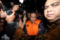 Tampang Bupati Pati Sudewo Usai Ditahan KPK