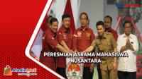 Presiden Jokowi Resmikan Asrama Mahasiswa Nusantara di Surabaya 
