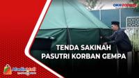 Viral, Tenda Sakinah untuk Pasutri Korban Gempa Cianjur