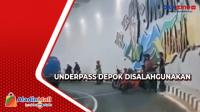 Viral! Underpass Dewi Sartika Depok Disalahgunakan, Warga Asyik Nongkrong