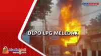 Gudang Agen LPG Meledak di Duren Sawit, Kobaran Api Akibat Kebocoran Gas