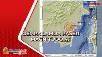 Kabupaten Paser Kaltim Diguncang Gempa Magnitudo 4,1