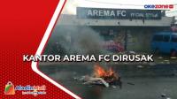 Demo Usut Tuntas Tragedi Kanjuruhan Ricuh, Toko Resmi Arema FC Dirusak