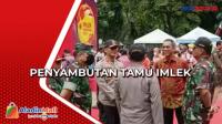 Pj Gubernur DKI Jakarta Sambut Para Tamu di Acara Imlek Nasional 2023