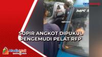 Pengemudi Pajero Pelat RFP Cekcok dengan Sopir Angkot di Jaksel 