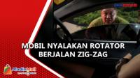 Ngaku Anggota Densus, Mobil Nyalakan Rotator Berjalan Zig-zag di Ruas Tol Surabaya-Mojokerto