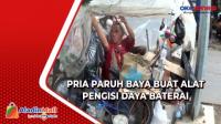 Kreatif, Pria Paruh Baya Buat Alat Pengisi Daya Baterai dengan Barang Bekas