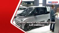 Jokowi: Insentif Kendaraan Listrik Siap Diberikan