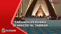 Tarawih Perdana di Masjid Al Jabbar, Jamaah Berdatangan dari Berbagai Daerah