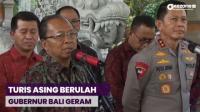 Gubernur Bali I Wayan Koster Keluarkan Aturan untuk Turis Asing