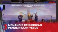 Melihat Khusyuknya Umat Kristiani Beribadah Jumat Agung di Pramuka Jakarta Timur
