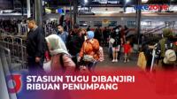 Libur Panjang, Stasiun Tugu Yogyakarta Dibanjiri Ribuan Penumpang