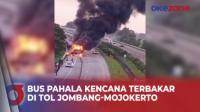 Polisi Ungkap Penyebab Bus Pahala Kencana Terbakar di Tol Jombang-Mojokerto