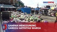 Usai Lebaran, Sampah Menggunung di Ruas Jalan dan Pasar Tradisonal Polewali Mandar