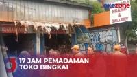 Setelah 17 Jam, Pemadaman Toko Bingkai di Mampang Prapatan Rampung