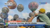 Festival Balon Udara Wonosobo Sedot Ribuan Wisatawan