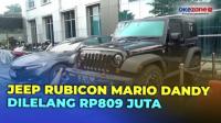 Jeep Rubicon Mario Dandy Dilelang Kejaksaan, Harga Mulai Rp809 Juta