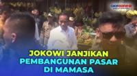 Pria di Mamasa Nekat Panjat Tiang Lampu Penerangan Demi Melihat Presiden Jokowi