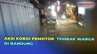 Aksi Koboi Pemotor Kejar dan Tembaki Warga di Jalanan Bandung