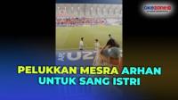 Momen Pratama Arhan Peluk Mesra sang Istri Azizah Salsha Usai Antarkan Timnas Indonesia U-23 ke Semifinal