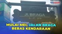 Pemkot Bandung akan Terapkan Braga Free Vehicle Mulai Bulan Mei