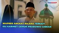 Tanggapi Wacana Kabinet Gemuk Prabowo-Gibran, Wapres: Harus Diisi Kalangan Profesional