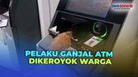 Pelaku Ganjal ATM di Duren Sawit Jakarta Timur Dikeroyok Warga