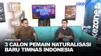 3 Calon Pemain Naturalisasi Baru Timnas Indonesia   MORNING ZONE