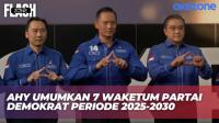 AHY Umumkan Jajaran Pengurus Baru Partai Demokrat 2025-2030 | Flash Zone