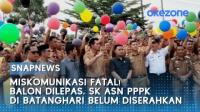 Miskomunikasi Fatal! Balon Dilepas, SK ASN PPPK di Batanghari Belum Diserahkan