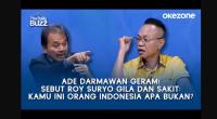 Geram! Ade Darmawan Sebut Roy Suryo Gila: Kamu Indonesia Apa Bukan?