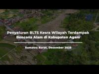 Banjir Melanda, Pos Indonesia Tetap Salurkan BLTS Kesra di Wilayah Terdampak Bencana Kabupaten Agam