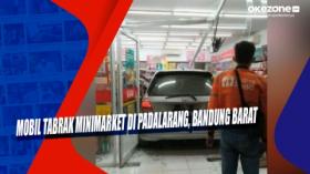 Mobil Tabrak Minimarket di Padalarang, Bandung Barat